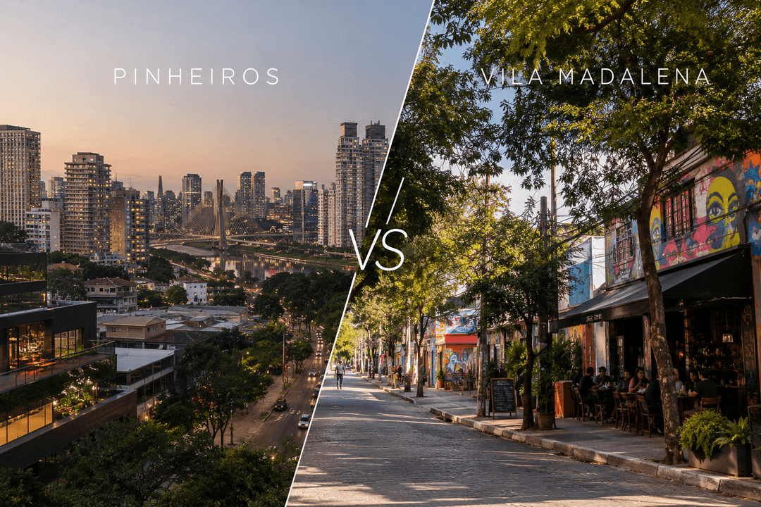 Pinheiros ou Vila Madalena: qual escolher para morar?