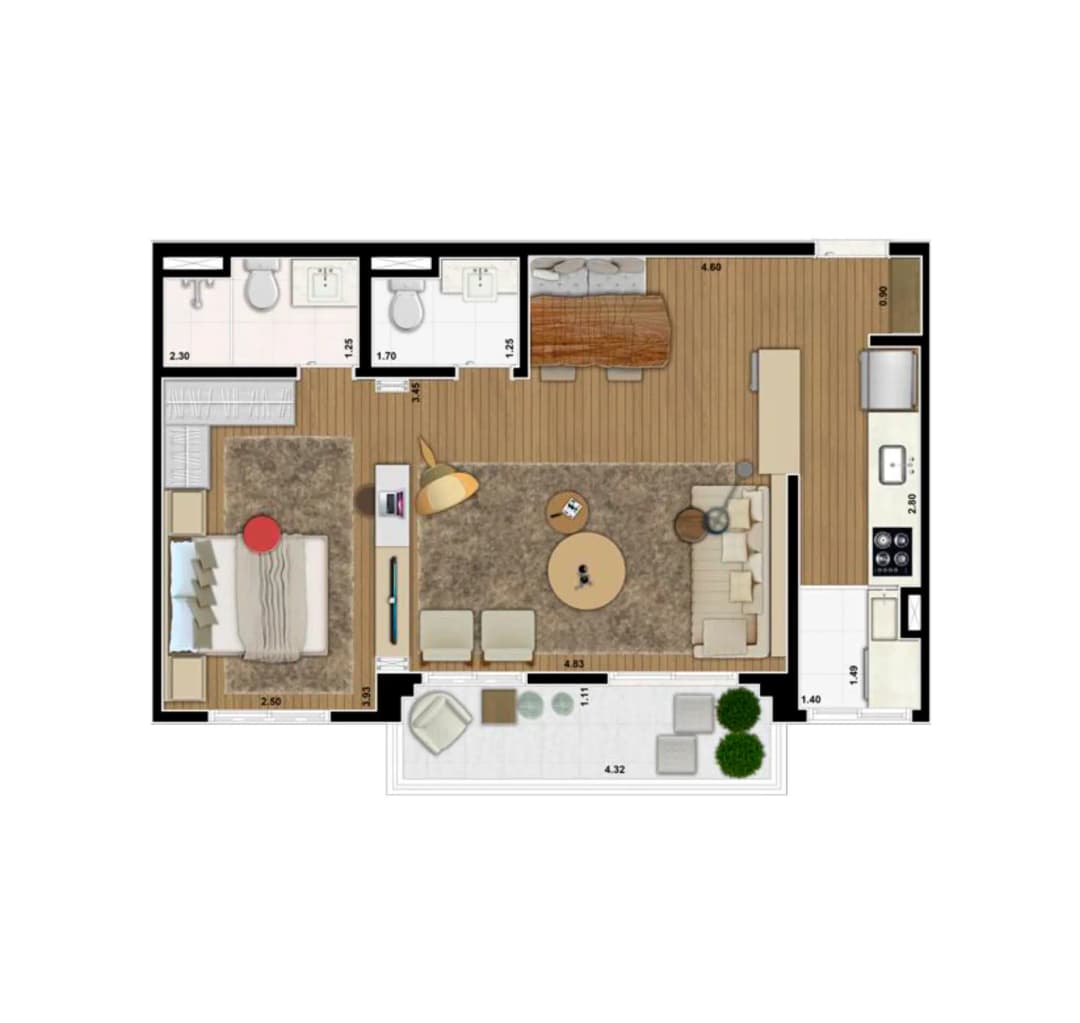 55M²